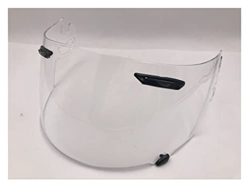 BPZIDE Visera del Casco, Compatible con A-RAI RR5 RX7-GP Cuántico St RX-q Chaser-V Corsair-V AXTES 2 Modelo Modelo MOTORCO Casco Motor Motor Accesorios Piezas (Color : Transparent)