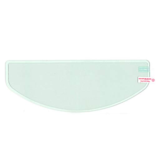 BIlinli Película de Parche antivaho Transparente Anti-Lluvia para Casco película de Lente Universal para Visera de Motocicleta Escudo Resistente a la Niebla Accesorios de Carreras de Moto