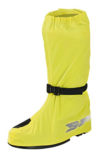 SPIDI Cubierta Impermeable para Botas de Moto, Amarillo, S