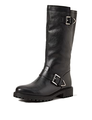 Geox D Hoara H, Botas para Mujer, Negro (Black), 38 EU