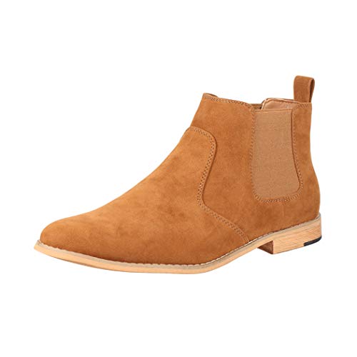 Elara Botas Hombre Chelsea Boots Chunkyrayan Camello UB2478-15 Camel-45