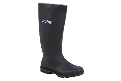 Cofan 12001649 - Bota alta de agua (cuarzo, T-49) color negro
