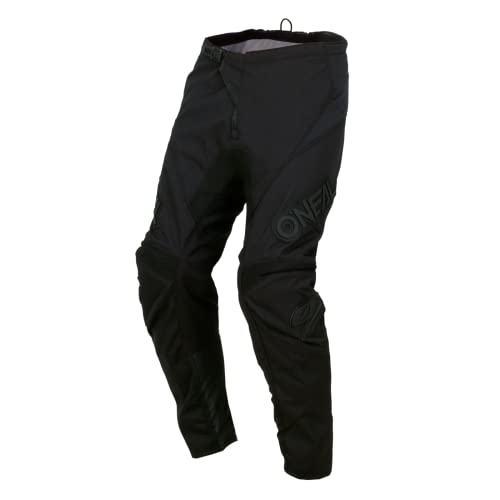 O'Neal | Pantalones de Motocross | Enduro | excepcional Libertad de Movimiento, Almohadilla de protección de Goma para Mayor protección | Pantalones Element Classic | Adulto | Negro | Talla 34