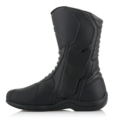 Alpinestars Origin Drystar, Tech 7 Botas Negro (Talla 44) Unisex Adulto, 42 EU