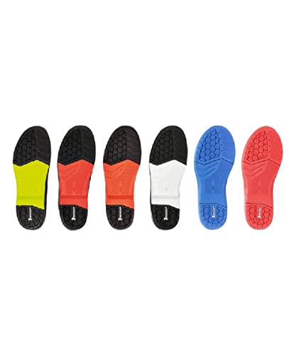 TCX Sole FOR Comp EVO 2, Botas de Motociclista Unisex Adulto, Black Fluo Orange, 47 EU