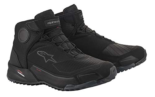 Alpinestars 2611820-1100-9.5, Botas de Motociclista Hombre, Negro Blanco Amarillo Fluorescente, 47 EU