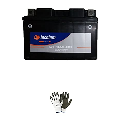 farbrothersonline Compatible con Kymco 125 Superdink 2012. Batería ya lista para usar con tecnología BT12A-BS 12 V/9,5 Ah baterías 9,5 amperios 12 V específico para moto scooter 113 x 70 x 105