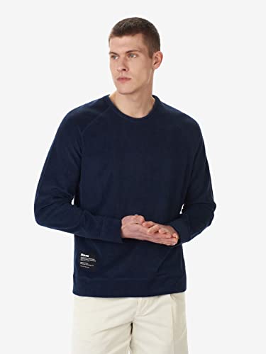 Blauer Felpa Girocollo Sudadera, 881 BLU Iris, XL para Hombre