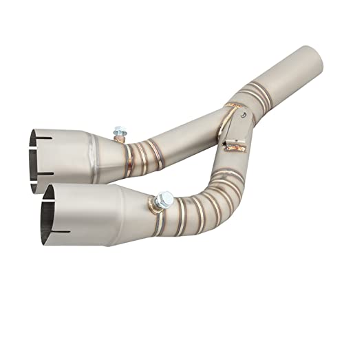 Tubo Escape Moto Para BMW S1000RR 2019-2023 S1000R 2021-2023 Decat Tubo De Enlace De Escape Eliminar Catalizador Instalar Stock Silenciador Escape De Acero Inoxidable Tubo Escape Silenciador