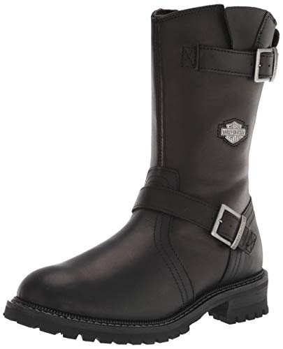 Harley Davidson Hombre Stahl Cuero Black Botas 43 EU