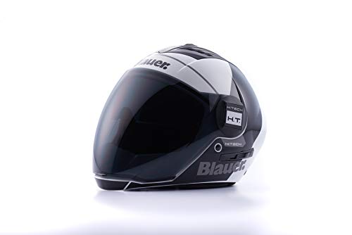 Blauer - Casco Mystic gráfico A XS Blanco/Negro