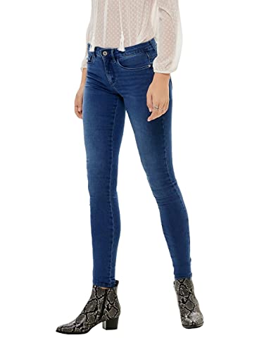 Only Mujer Onlroyal Regular Skinny Fit Jeans, Medium Blue Denim, M / 30L