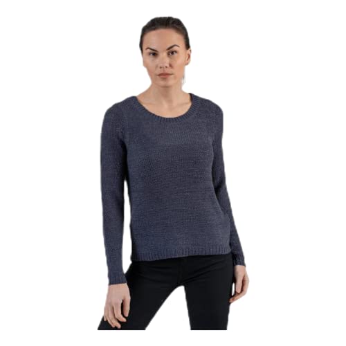 Only Onlgeena Xo L/S Pullover Knt Noos, Azul (Navy Blazer), S para Mujer