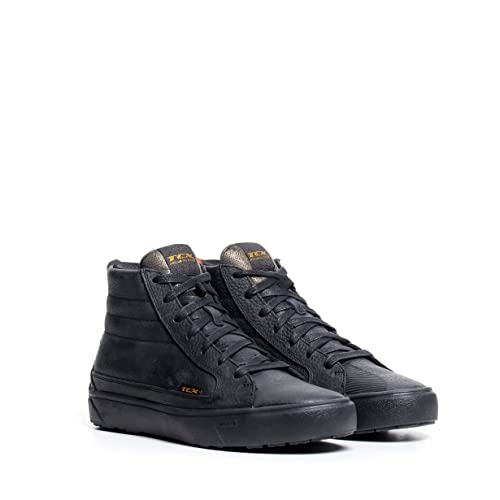 TCX Street 3 Lady WP, Botas de Motociclista Mujer, Negro Y Dorado, 35 EU