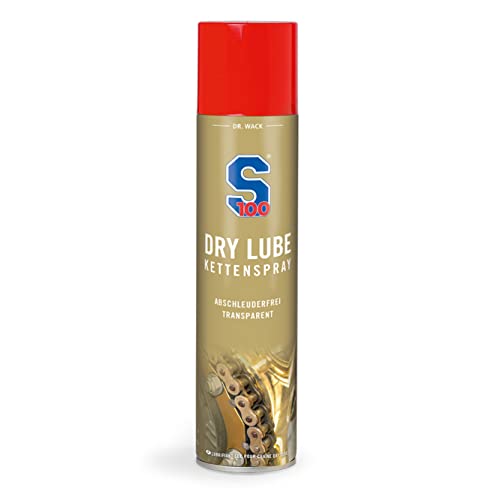 Dr O.k. Wack Chemie 2380 S100 Dry Lubricante Cadena Pulverizador, 30cm x 6cm x 6cm, Transparente