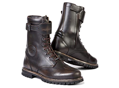 Botas Stylmartin Cafe Racer Rocket, para moto, color marrón, talla 42