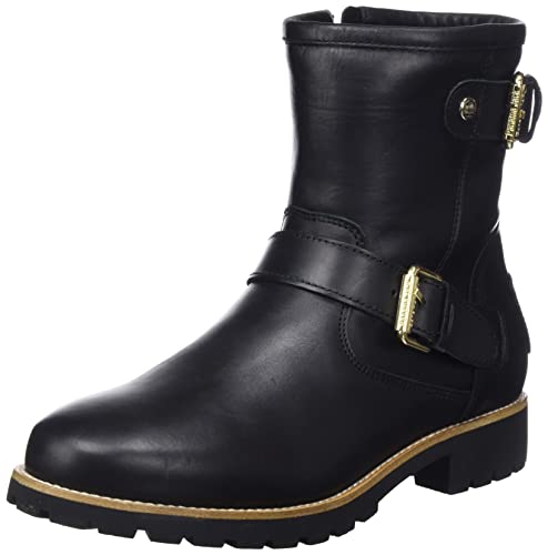 Panama Jack Felina Igloo Trav, Bota de Moto Mujer, Negro, 41 EU