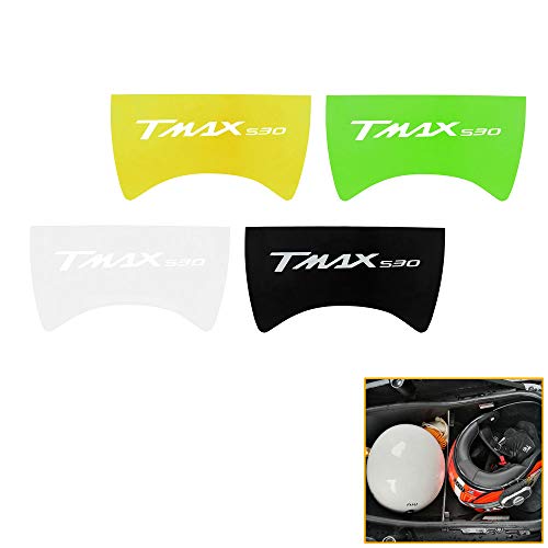 QIDIAN - Placa de aislamiento de partición del compartimiento de equipaje modificado para motocicleta para Yama ha TMAX 530 T-MAX 530 Accesorios para portaequipajes 2017-2020 (negro)