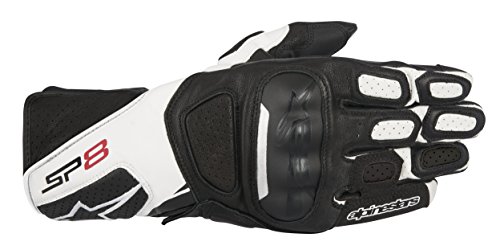 Alpinestars SP-8 V2 Guantes Negro Blanco L