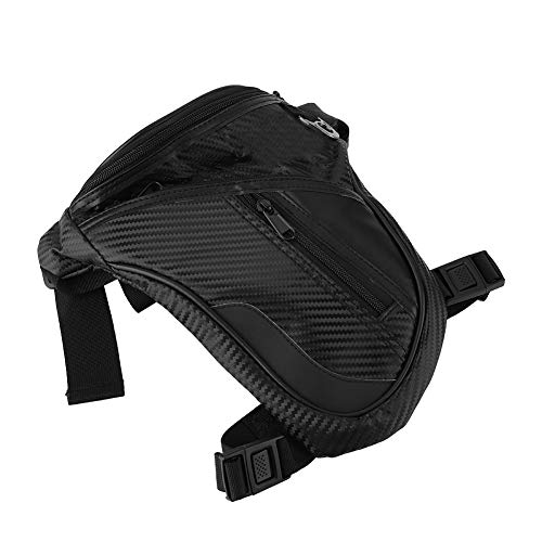 Fydun Riñonera Hombres Motocicleta de Moda Bolsa Impermeable para piernas Bolsa de Cintura Duradera para Montar Multifunción Aire Libre Viajes Deportes Ciclismo Pesca Pesca Camping Senderismo