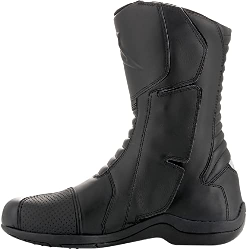 Alpinestars 1691540143, Botas de Motociclista Hombre, Negro, Blanco, Amarillo Fluorescente, 47 EU