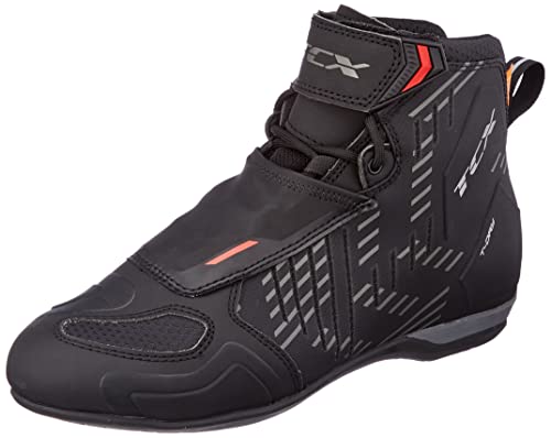 TCX Infinity 3 Mid WP, Motorcycle Boot Hombre, Negro, 43 EU