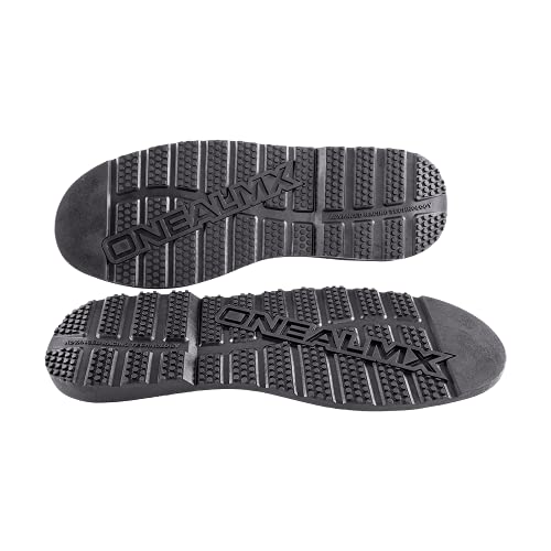 O'NEAL | Suelas de repuesto para botas de motocross | MX Enduro MTB BMX | Par de suelas de repuesto para bota de piloto | Kit de correas de repuesto para bota de piloto | Adulto | Negro | Talla 38-39