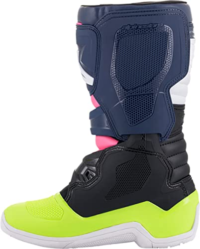 Alpinestars Tech 3S Youth Motocross Off-Road Botas de motocicleta, multicolor, talla 13