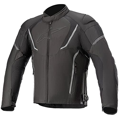 Alpinestars T-Jaws V3 Chaqueta textil impermeable para moto Negro/Negro XL