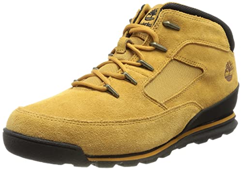 Timberland Hombre Euro Rock Heritage L/F Botas, Wheat Suede, 43 EU