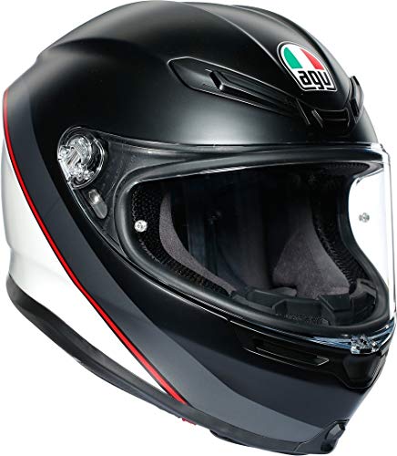 AGV K6 Minimal Negro Casco Integral De Moto Talla MS