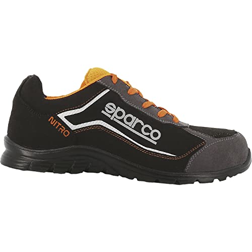 Sparco S0752244NRGR - Zapatillas Nitro S3 Black/Gris talla 44 EU