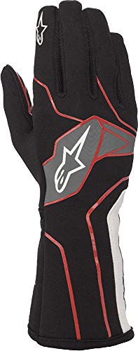 Alpinestars TECH-1 K V2 GUANTES - NEGRO/ROJO/BLANCO - XL