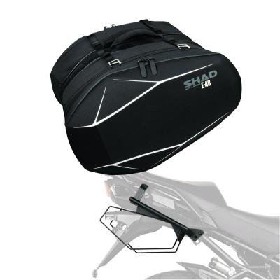 Al48he20 - alforjas laterales + herrajes soportes necesarios x0se48 compatible con honda cbr 500r 2014-2015 honda cb 500x 2013-2015 honda cb 500f 2013-2015