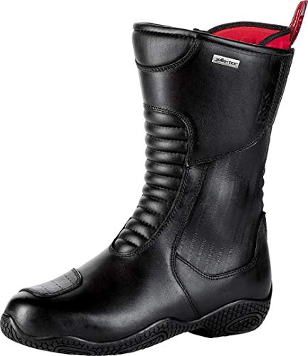 IXS X-Tour Comfort-S Botas de moto mujer (Black,38)