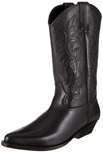 Dockers by Gerli 43bl001, Botas Camperas Hombre, Negro (Schwarz 100), 44 EU