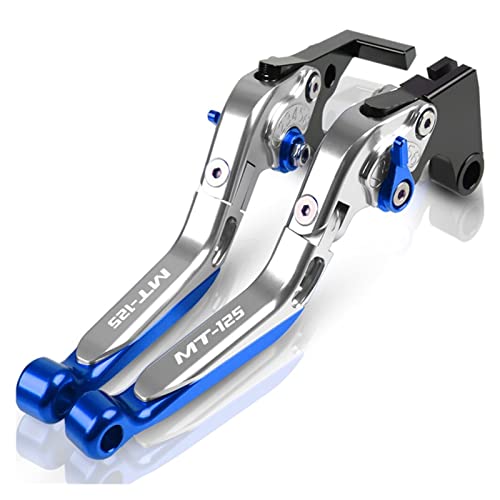 Caballero Manetas De Freno Boutique para Yamaha MT 125 MT125 MT-125 CNC Palancas De Embrague De Freno Palancas De Embrague De Freno Ajustables Plegables Extensibles Accesorios De Diseño Original