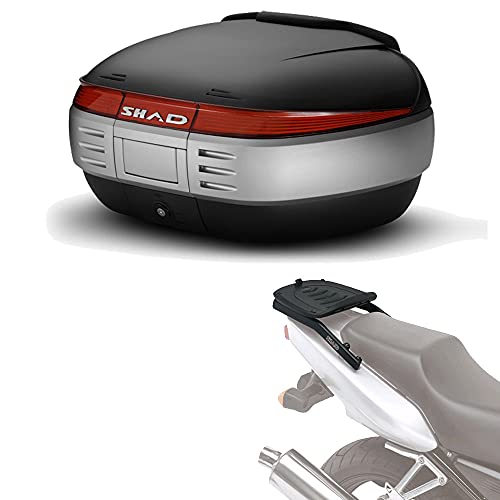 Sh50he19 - Kit fijacion y Maleta baul Trasero sh50 Compatible con Ducati multistrada 950 2017-2017 Ducati multistrada 1200 / Enduro 2016-2017 Ducati multistrada 1200 2017-2017