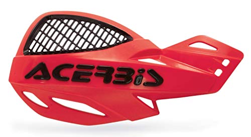 acerbis 0009846.112 + 0010987 manos mx uniko vented universal rojo 2 mototopgun