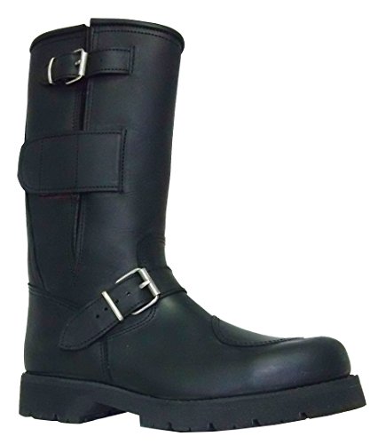 botosvalverde - 807 - Bota Moto Cambio Box - Color : Negro - Talla : 45