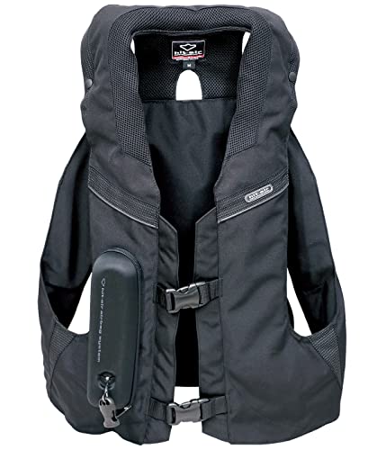 Genérico para Moto Chaleco Airbag HIT-AIR MLV2-C Negro (Talla L: Más de 1,85m altura)