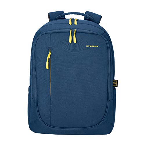 Tucano- Bizip Mochila para Ordenador portátil 17 Pulgadas, Compatible con MacBook Pro 16. Ligera, de poliéster Reciclado, para Trabajo y Universidad