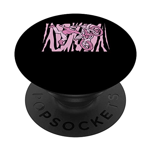 Motocross Madre Supermoto Motociclista - Biker Dirt Bike PopSockets PopGrip Intercambiable