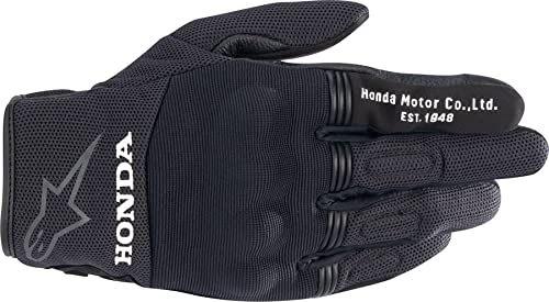 Alpinestars Honda Copper Guantes de Motocicleta (Black,M)