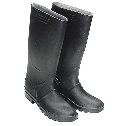 Botas Goma Altas Negras Nº 44 (Par)