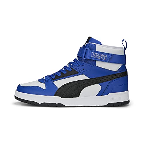 PUMA Juego Rbd, Zapatillas Hombre, Blanco Black Royal Sapphire Gold, 46 EU