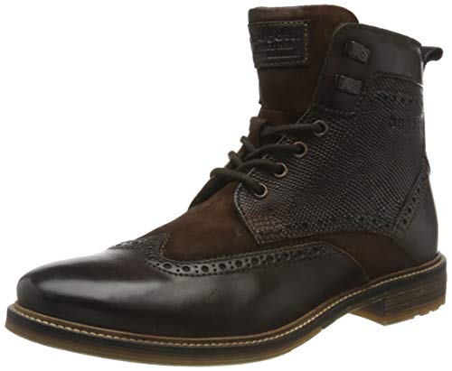 bugatti 311781501000, Botas de moda Hombre, Marrón Oscuro, 42 EU