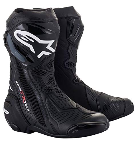 Alpinestars x, Botas de Motociclista Unisex Adulto, Negro, 40 EU