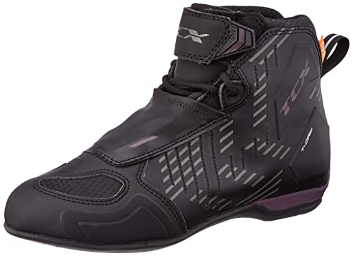 TCX R04d Lady WP, Motorcycle Boot Mujer, Negro, 37 EU