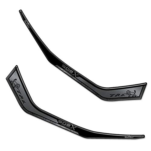 Resin Bike Adhesivos de Moto Compatibles con Benelli TRK 502 X 2020-2022. Protecciones Agarraderas Traseras con Baúl de Choques y Arañazos de Moto. Adhesivo 3D Resinado